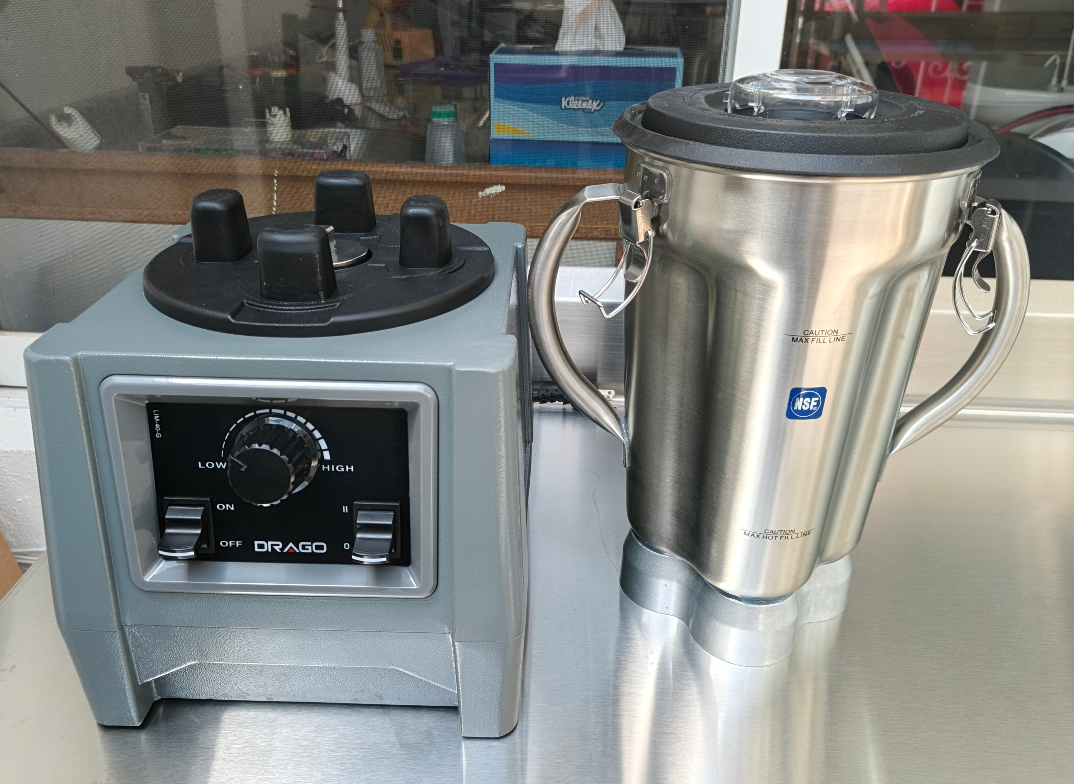 LICUADORA DRAGO 4 HP.