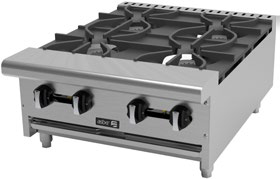 PARRILLA ASBER 4 QUEMADORES SOBRE MESA